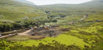 HYDRO SCHEME, DERRYGUAIG, MULL