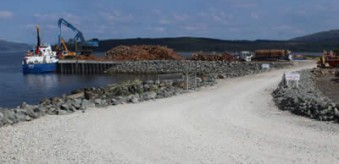 COMMERCIAL PIER, FISHNISH, MULL